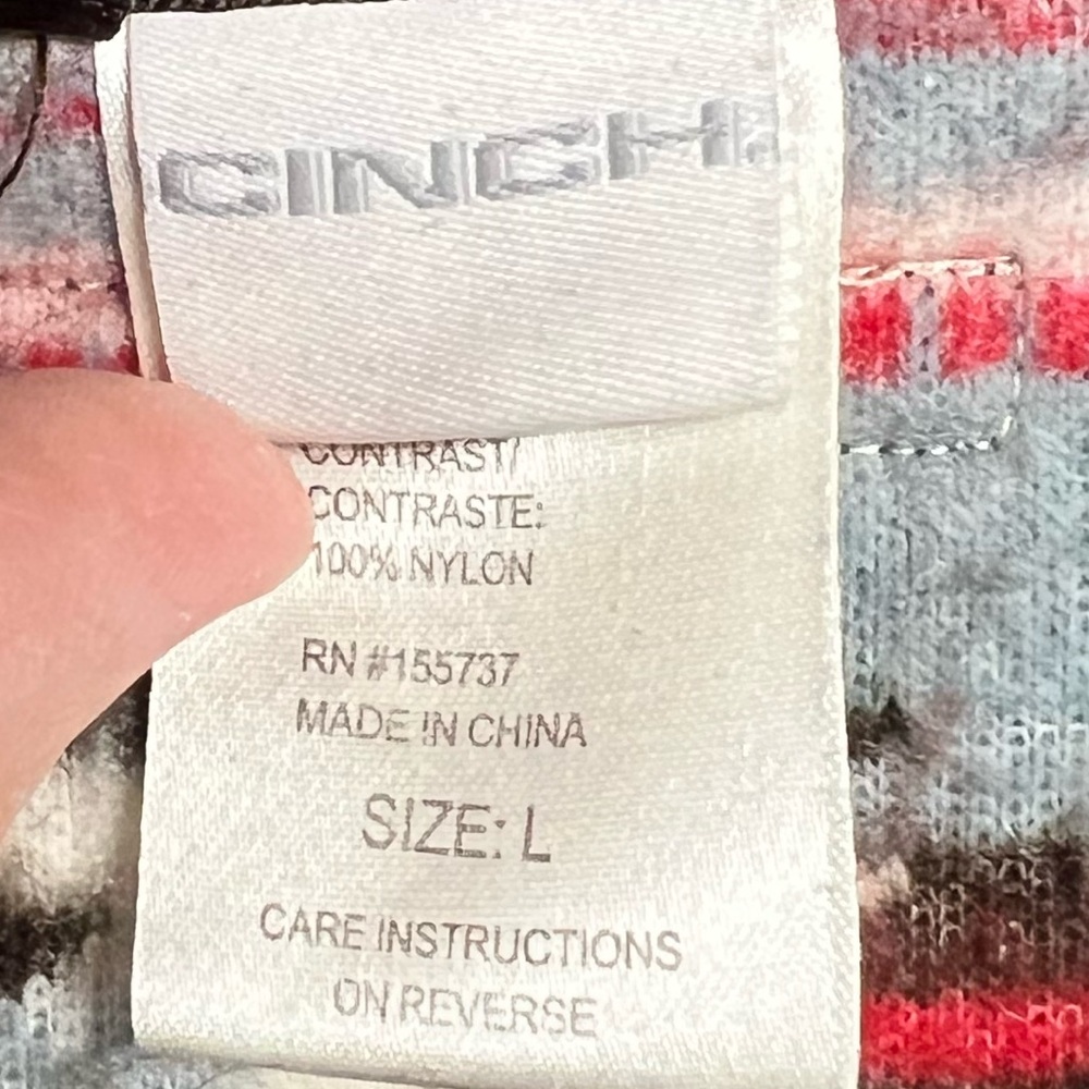 🌻CINCH Western Aztec Fleece Pullover | Women’s Size Small - Picture 8 of 10
